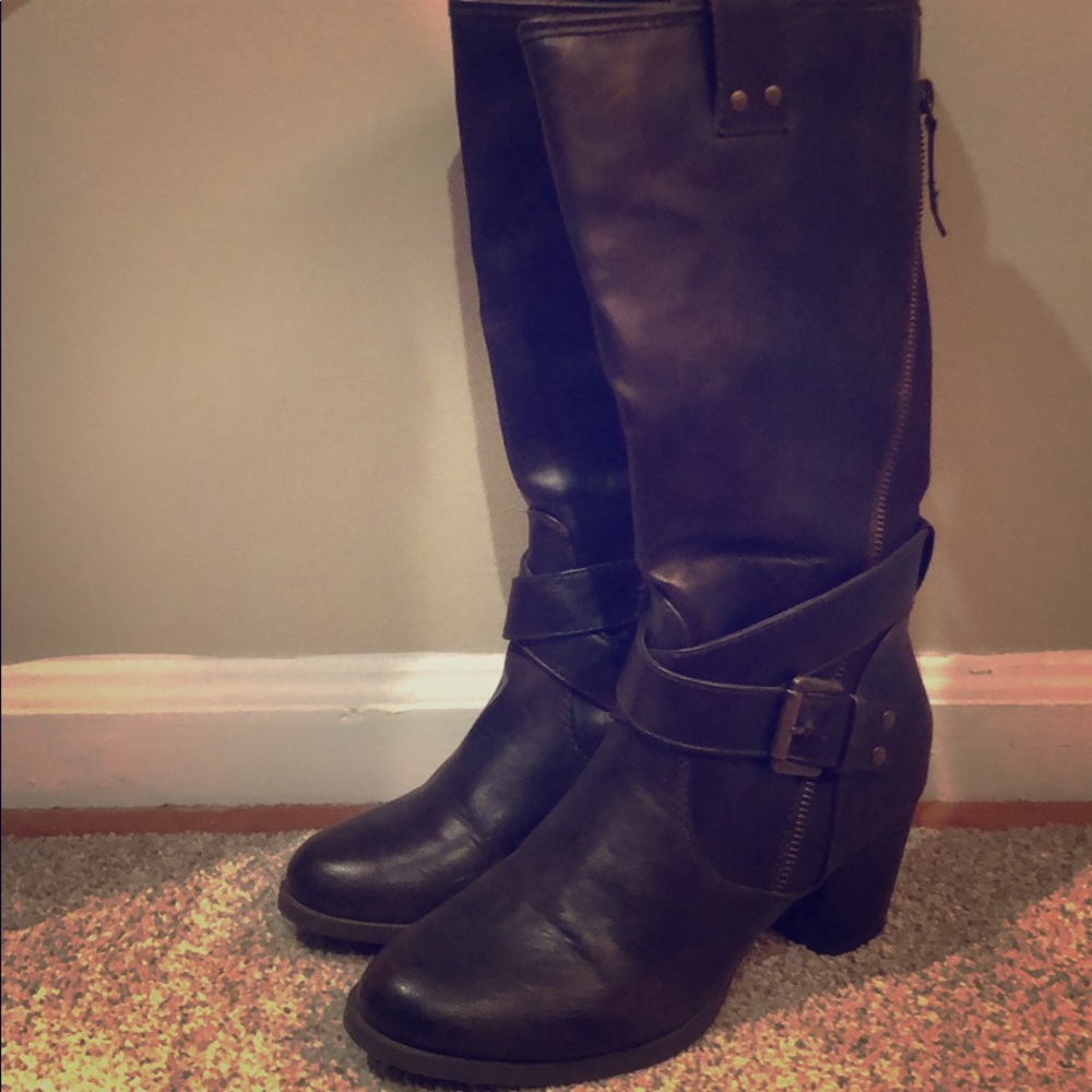 Boots with heels